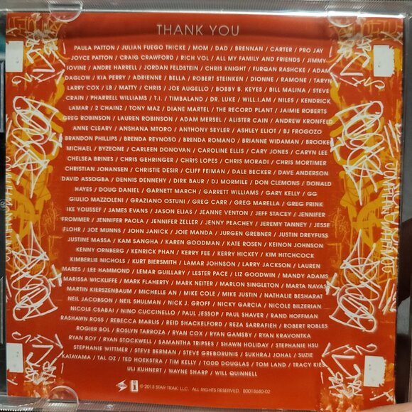 Robin Thick Blur Red Lines (CD) - Picture 4 of 4